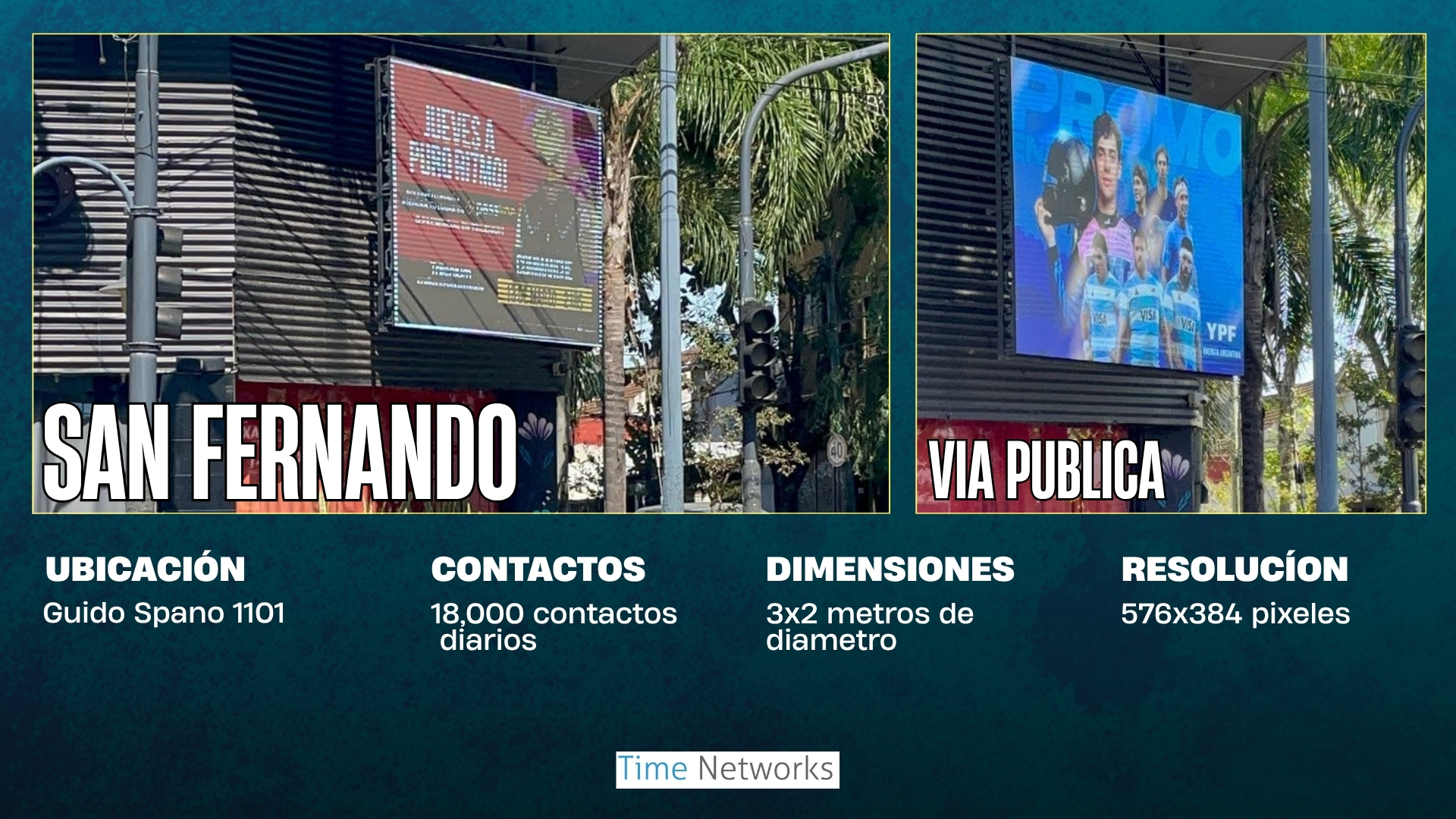 Pantalla San Fernando Peron